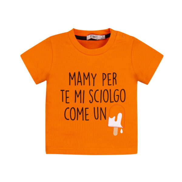 EMC T-shirt manica corta con ghiacciolo bimbo