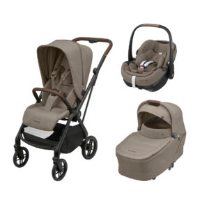 Maxicosi Leona 2 trio con Navicella Sense e Pebble 360 pro seggiolino