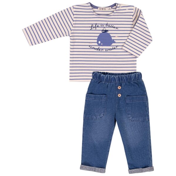 EMC completo pantalone e maglia ml CO3608