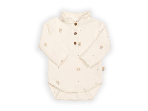 Bamboom body a polo con colletto volant 1021