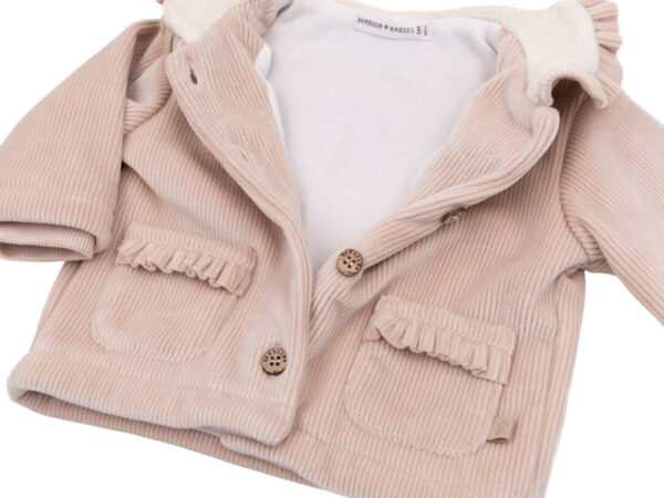 Bamboom giacca curderoy con collo teddy 1034 - immagine 2
