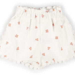 Bamboom short bimba con bordino lucky leaves 1136
