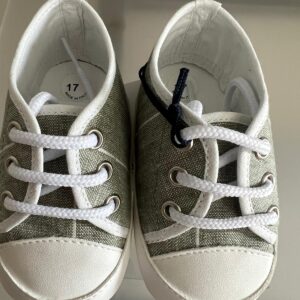 Colori Chiari scarpina sneakers bimbo verde salvia