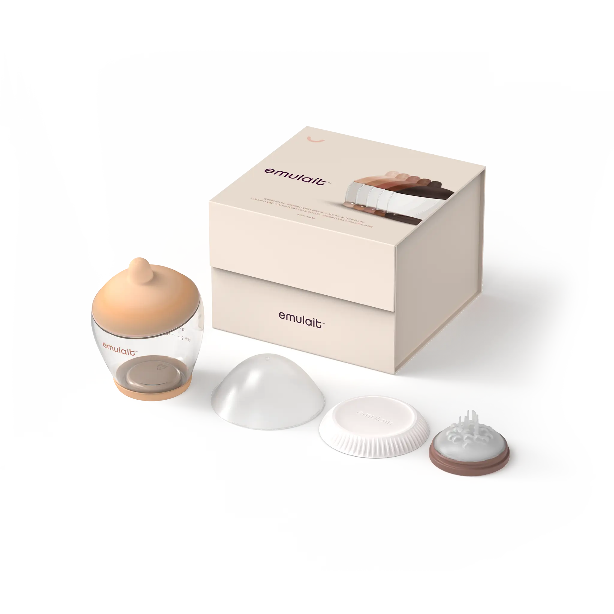 Emulait biberon classic 240 ml - immagine 2