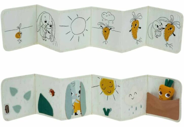 Tiny Love Garden libro multiattività doubleside