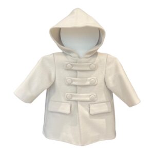 Isabel & Martinez cappotto neonato con cappuccio