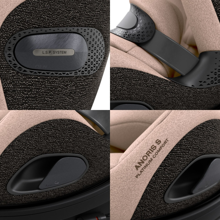 Cybex Platinum – Anoris S Airbag seggiolino auto 76-125 cm - immagine 7